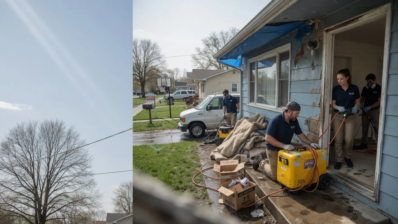 Basement Flood Cleanup in Stark City, MO near me